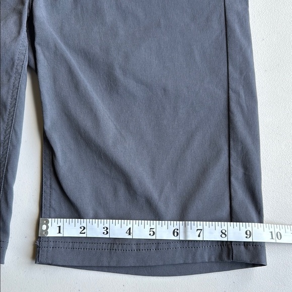 Prana Dark Gray Halle Bermuda Shorts Hiking Biking Outdoors - Picture 12 of 16